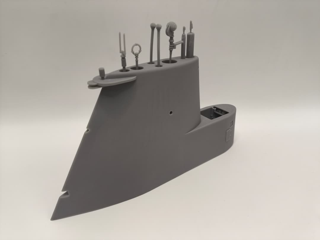 1/72 USS Gato S86 Fairwater w/ Details Protosoon