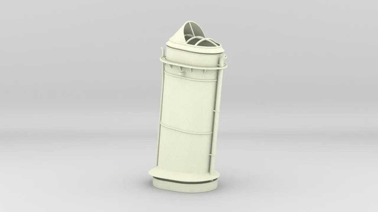 1/72 USS Indianapolis (CA-35) Forward Funnel - distefan 3d print