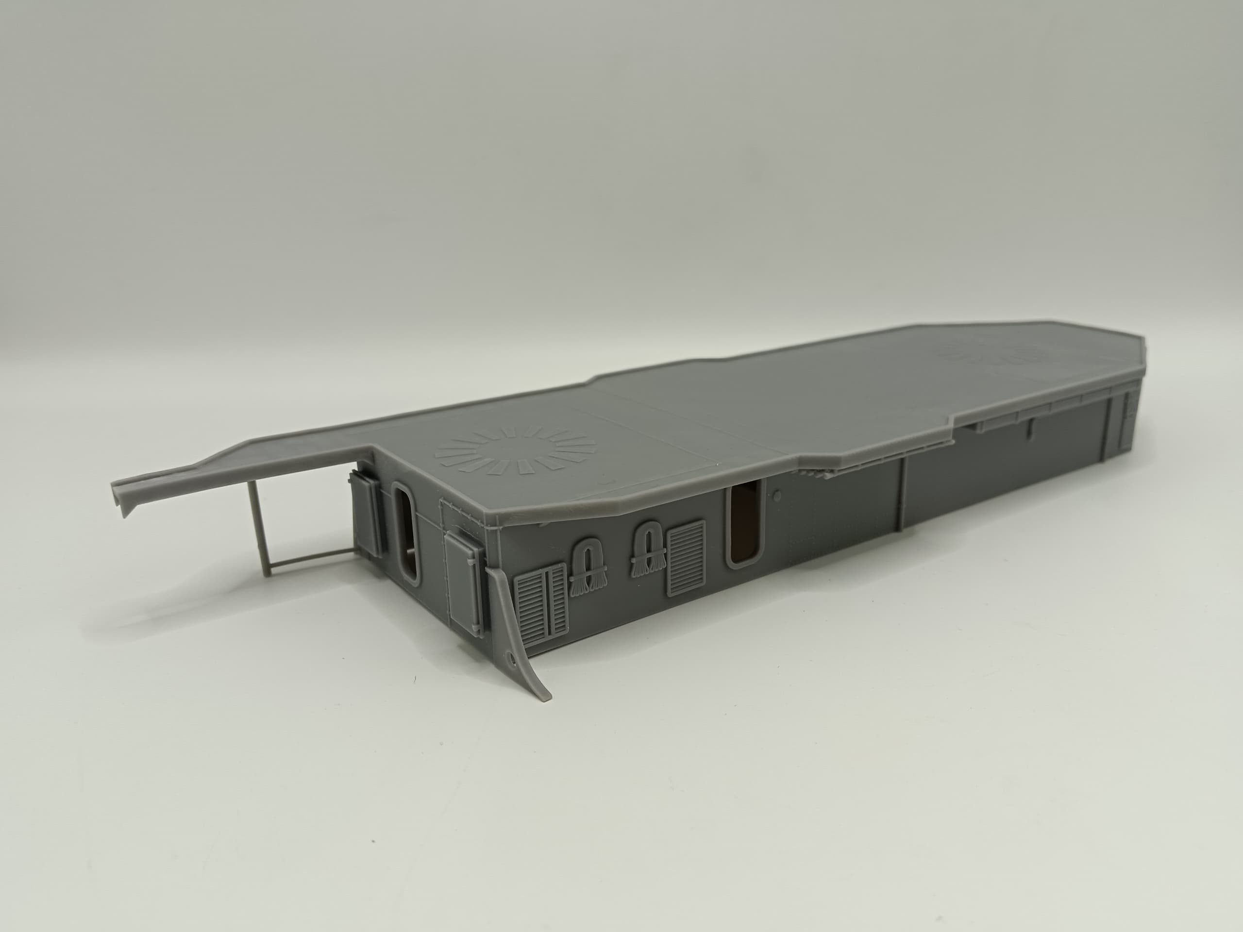 1/72 USS Kidd (DD-661) Aft Deck 1 - distefan 3d print