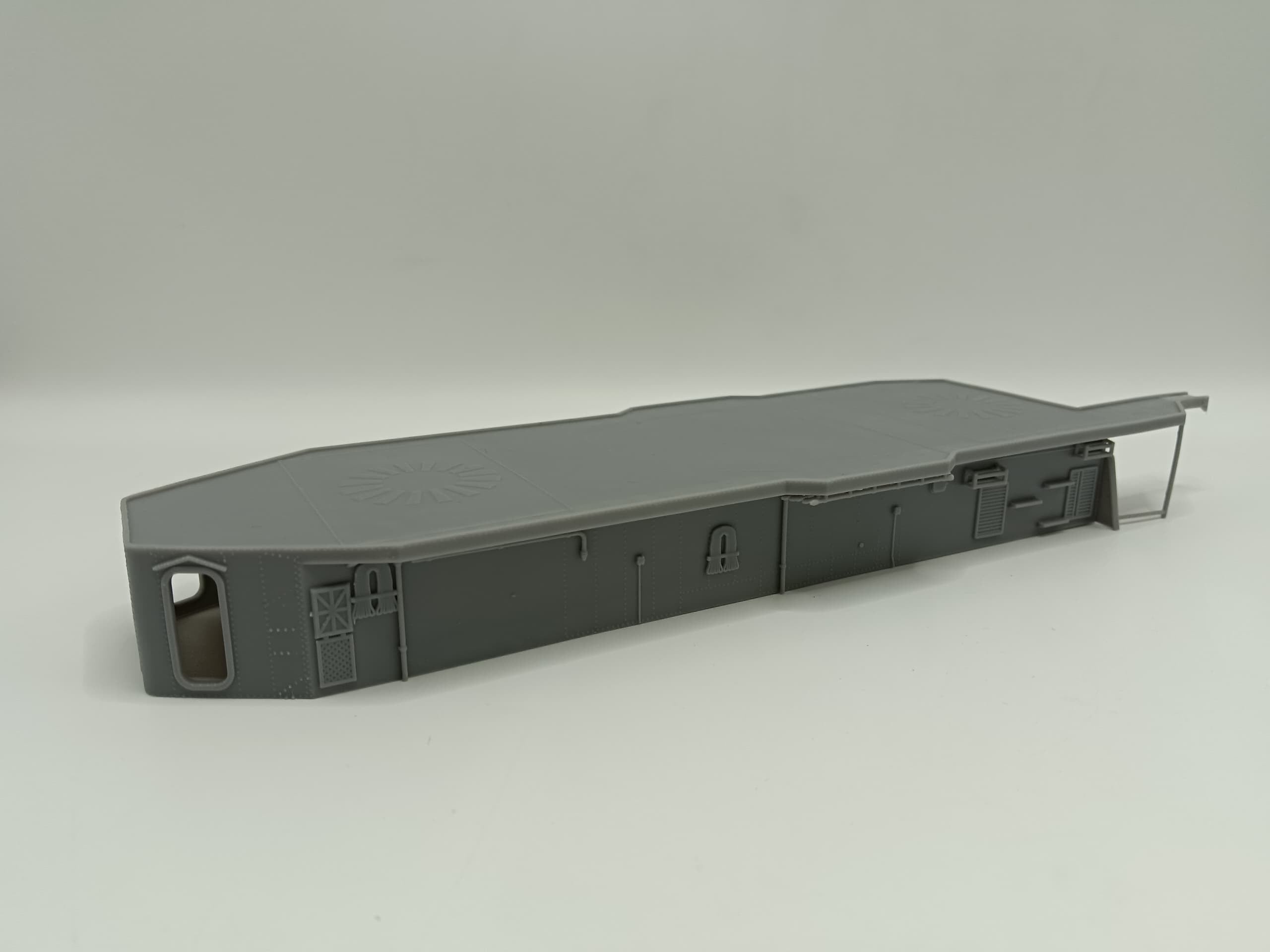 1/72 USS Kidd (DD-661) Aft Deck 1 - distefan 3d print