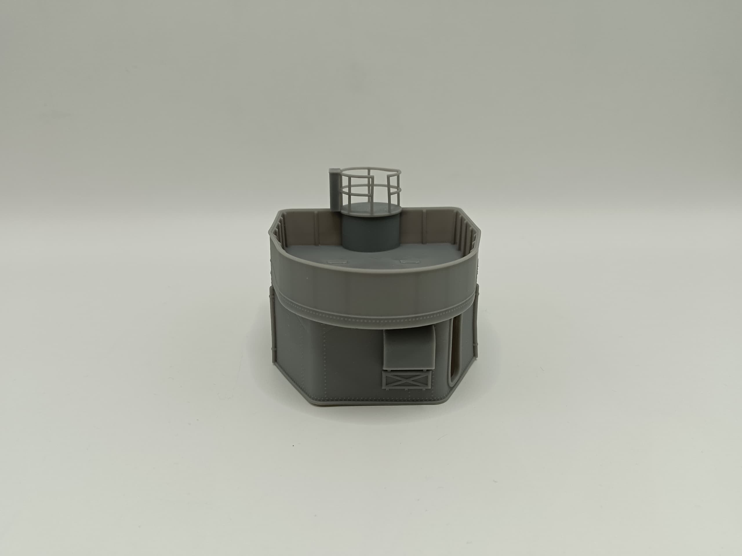 1/72 USS Kidd (DD-661) Aft Deck 1 Top 40mm Tub - distefan 3d print