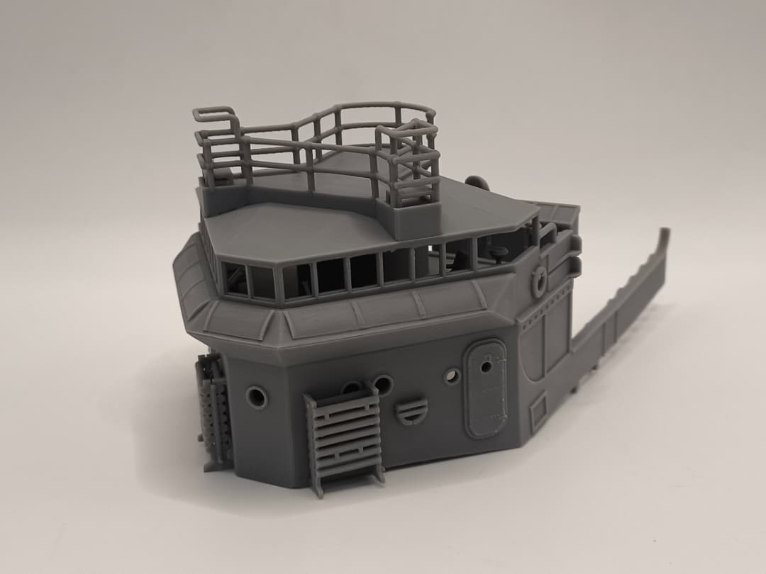 1/72 USS Ward Navigation Bridge - Protosoon