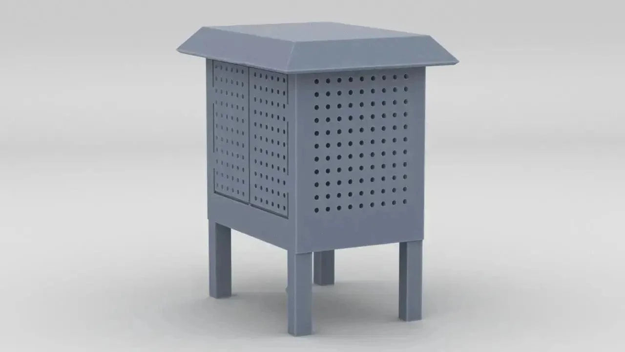 1/72 USS Ward Vegetable Box - distefan 3d print