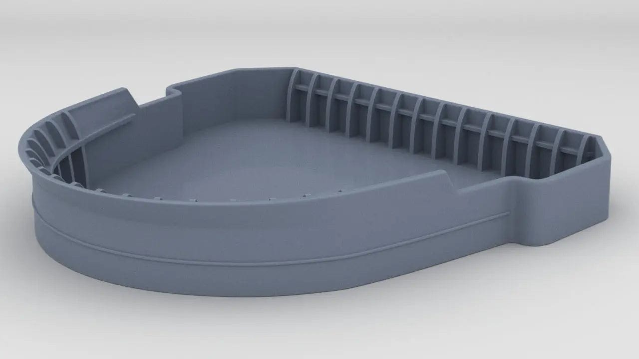 1/75 USS Fletcher Navigation Bridge Tub - distefan 3d print
