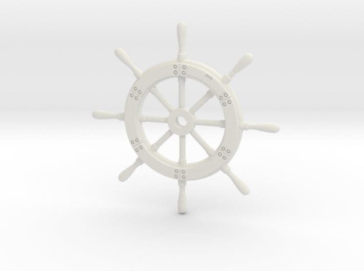 1/8 USN PT Boat Higgins wheel - distefan 3d print