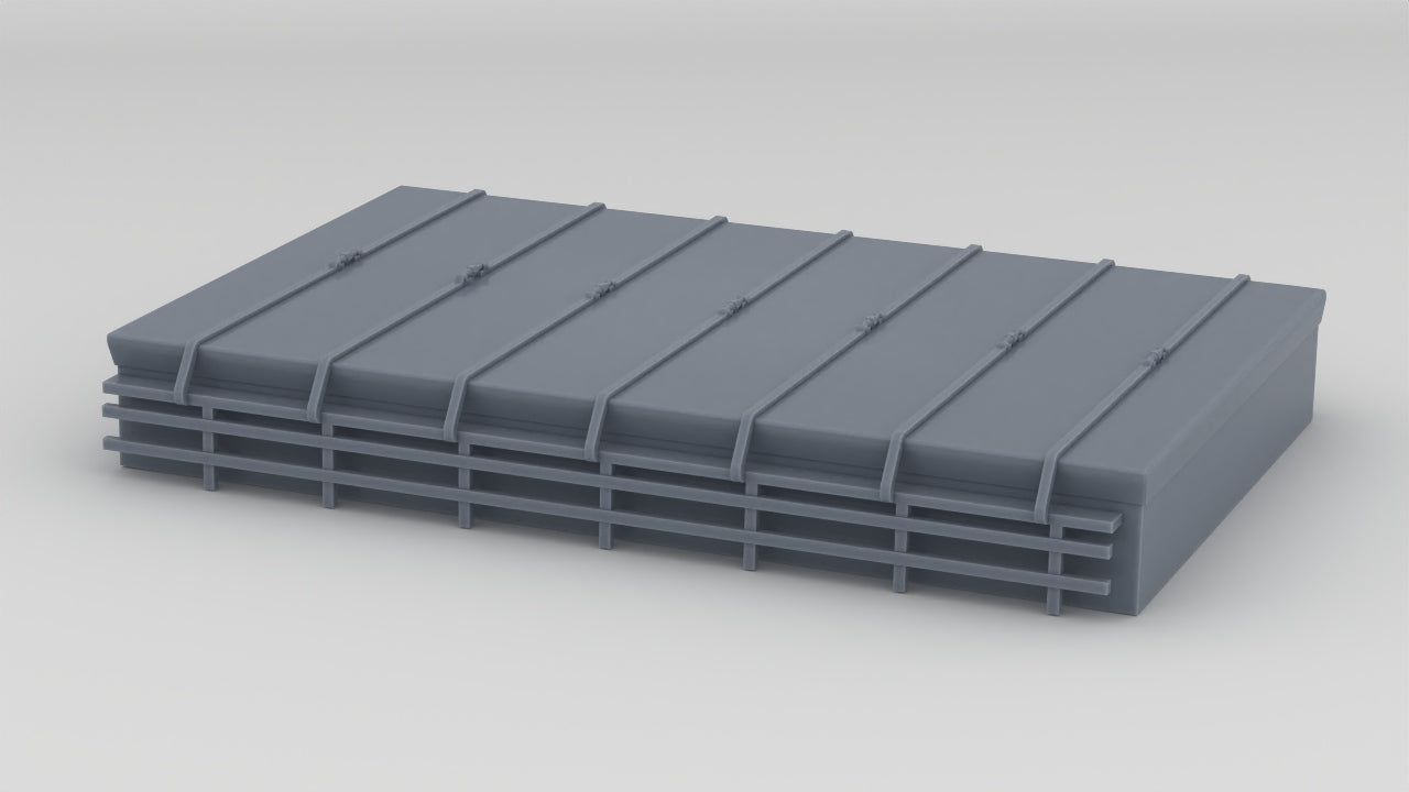 1/87 US Liberty-class Aft Deck Hatch #4 - distefan 3d print