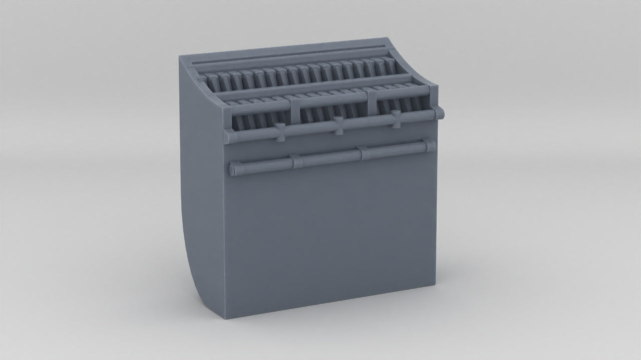 1/87 US Liberty-class Bridge Deck Signal Flag Locker - distefan 3d print