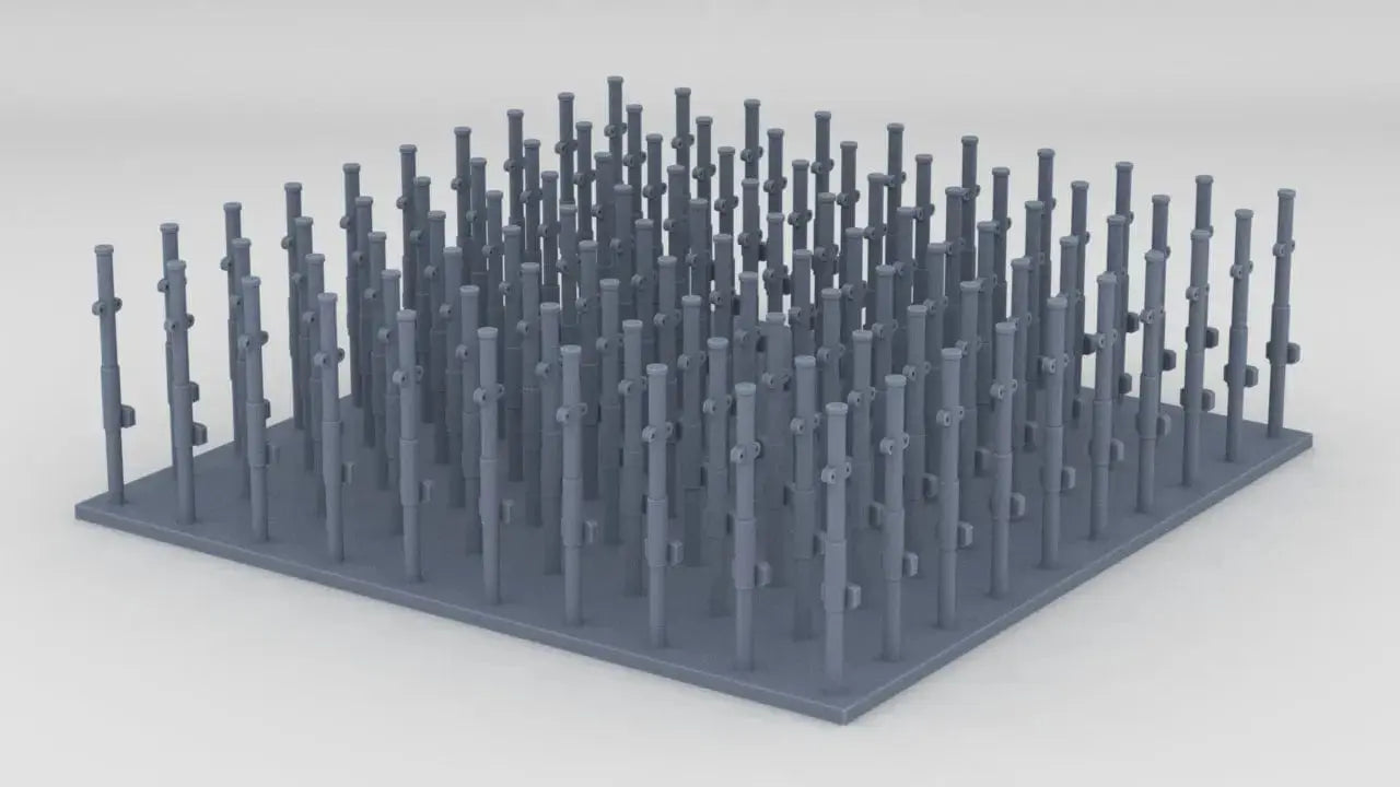 1/87 USS Fletcher Stanchions Set (100pcs) - distefan 3d print