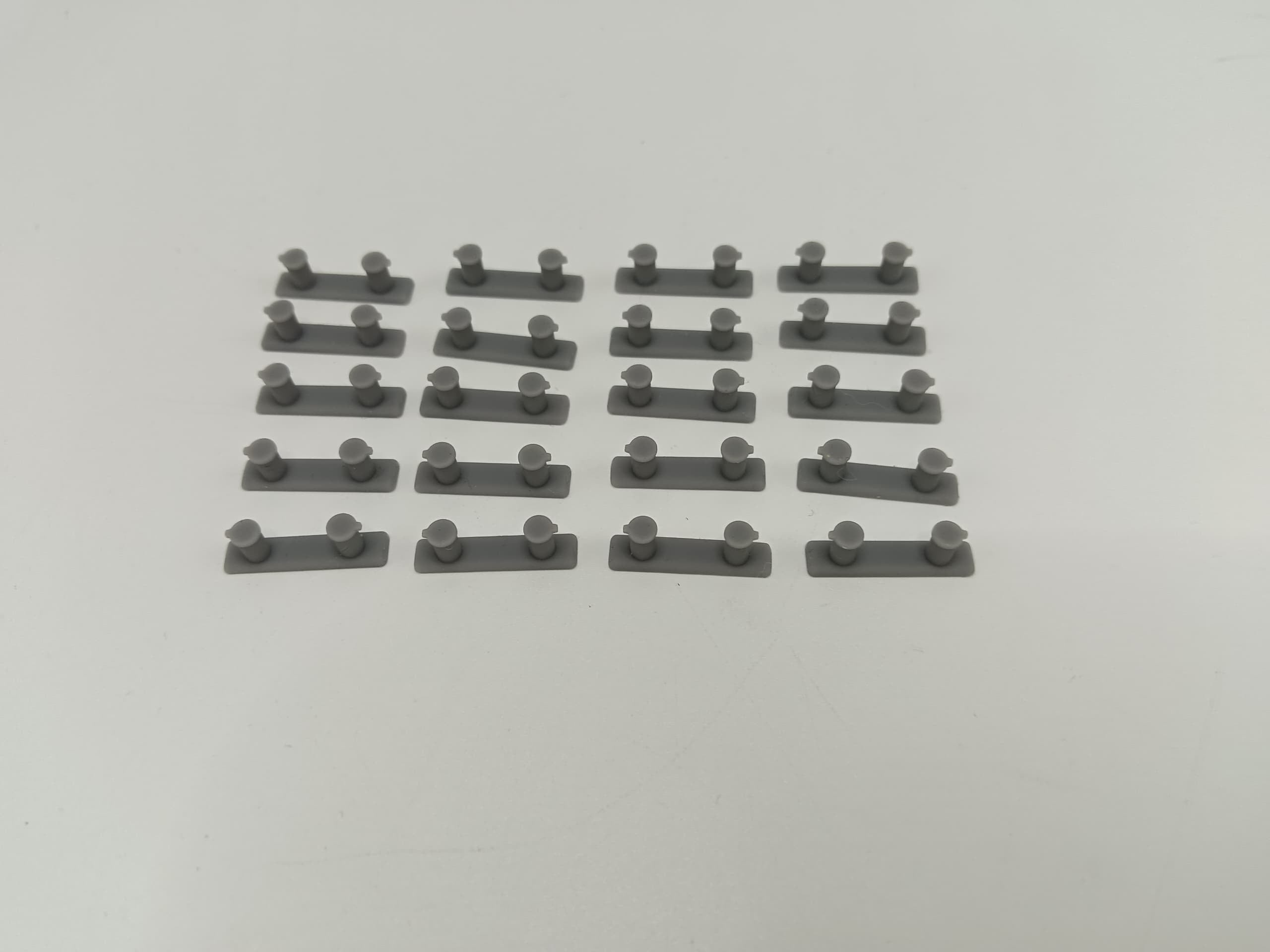 1/87 USS Iowa BB-61 Bollards Set (16pcs) - distefan 3d print