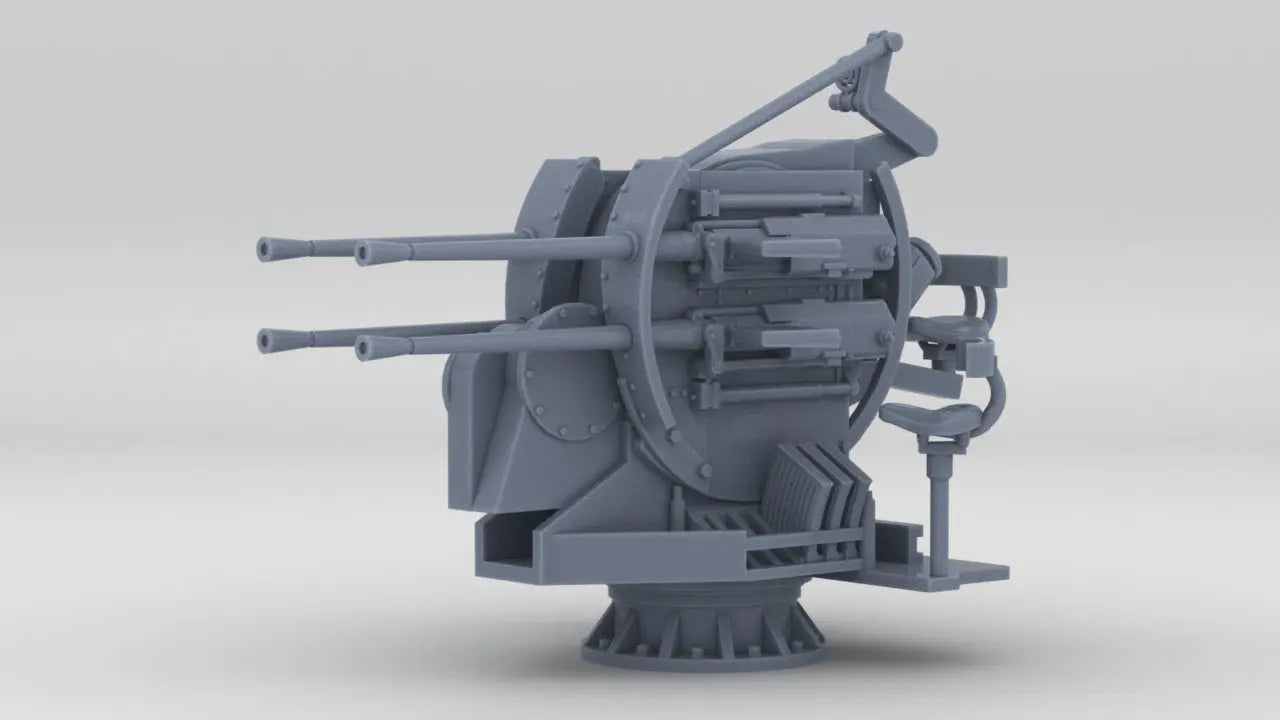 1/96 DKM 20mm-MG-C/38 Quadruple Resin3Dinteractive