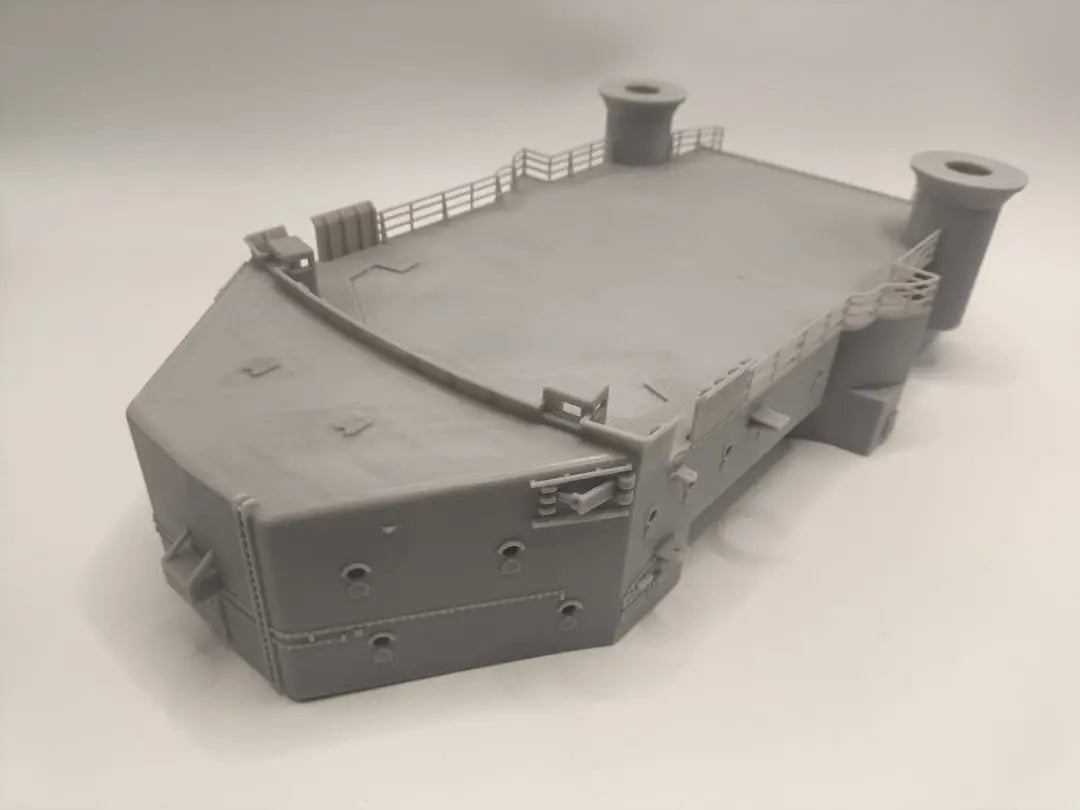 1/96 DKM Bismarck Forward Lower Deck 2 - distefan 3d print