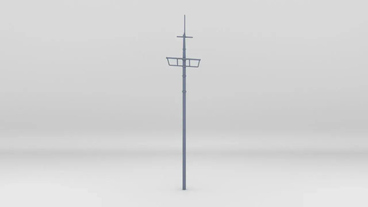 1/72 DKM Bismarck Forward Mast - distefan 3d print