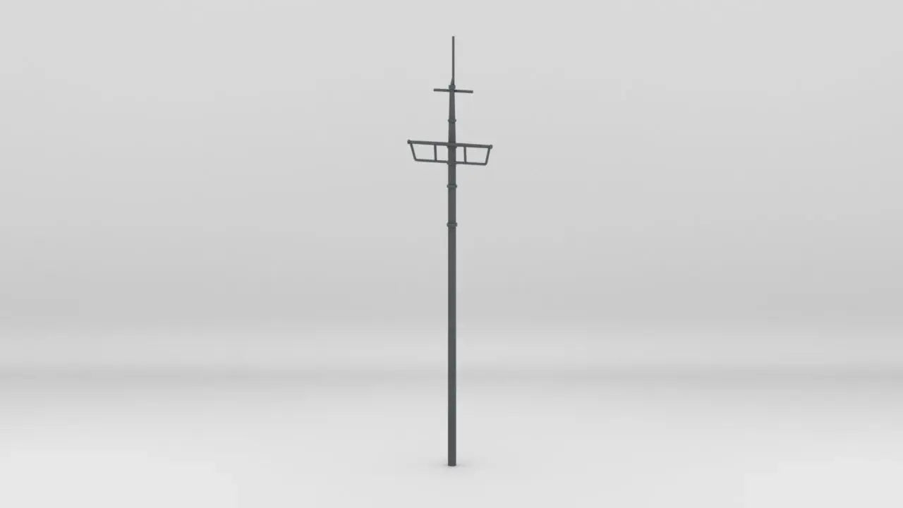 1/72 DKM Bismarck Forward Mast - distefan 3d print