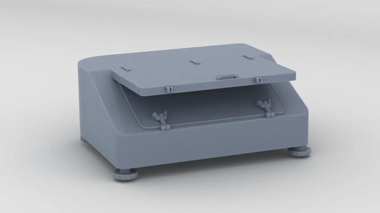 1/96 DKM Stern Deck Hatch v4 Resin3Dinteractive
