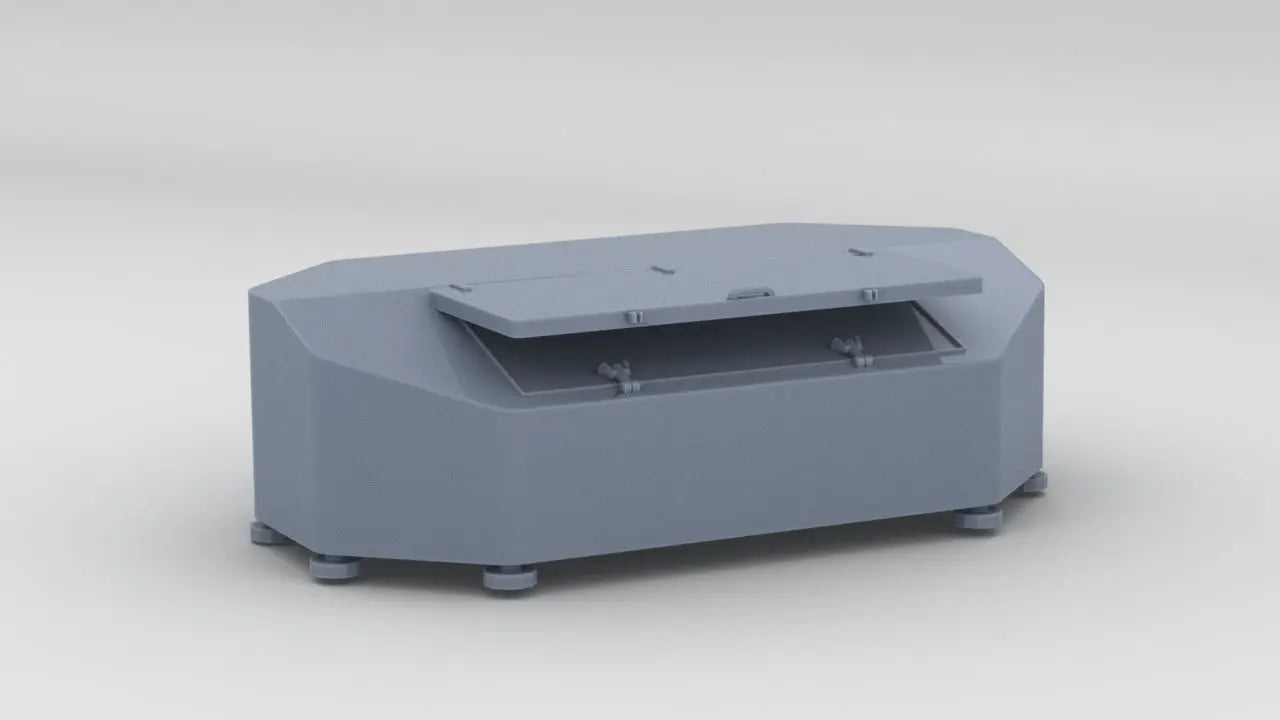 1/96 DKM Stern Deck Hatch v6 Resin3Dinteractive