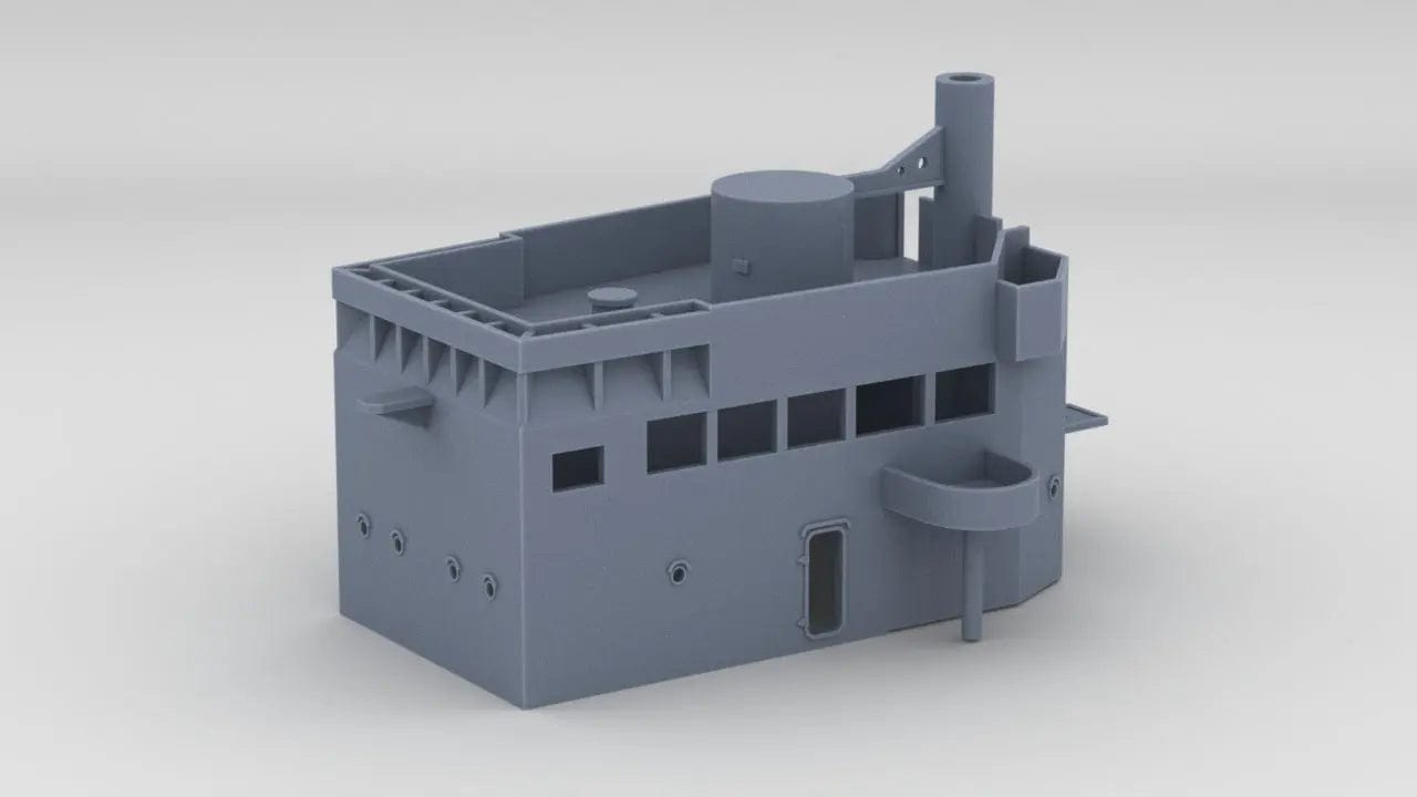 1/96 HMS Dido Forward Deck 3 - distefan 3d print