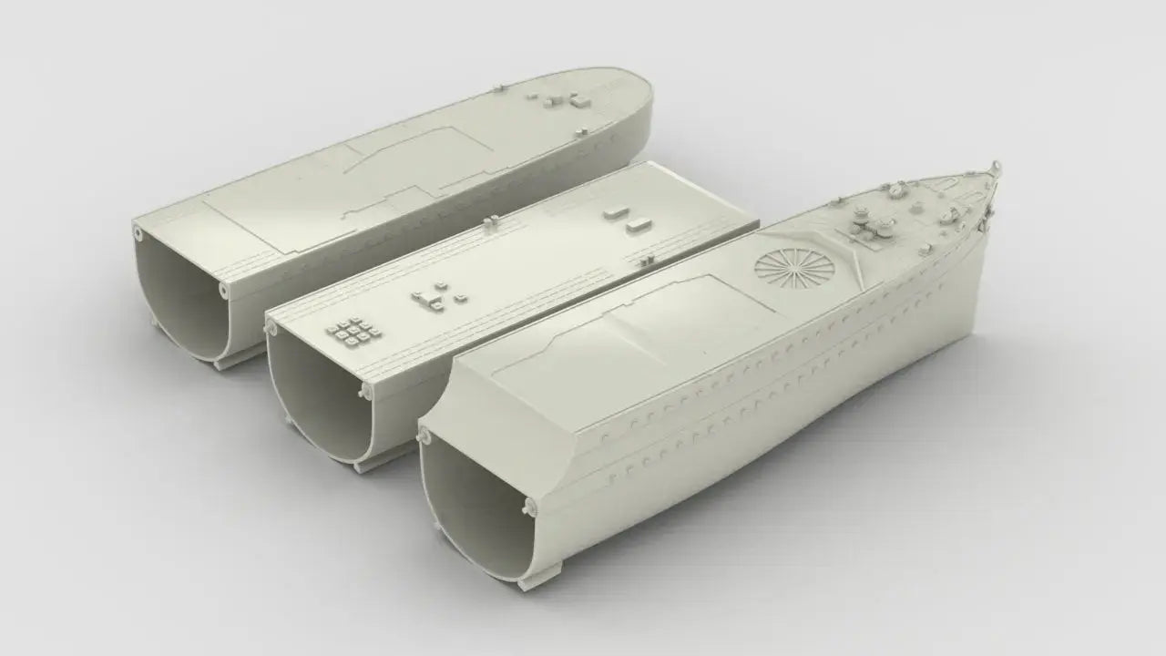 1/96 HMS Garland Hull - distefan 3d print