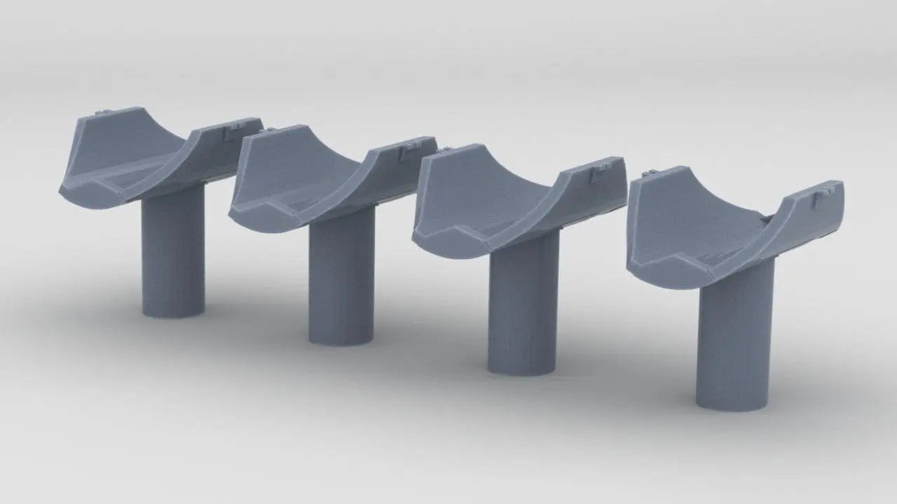 1/96 IJN Arbor Set (4pcs) - distefan 3d print