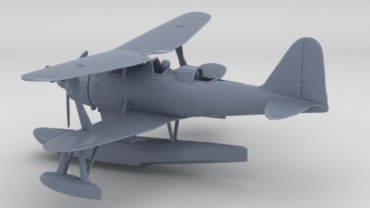 1/96 IJN Floatplane Mitsubishi "Pete" F1M2 - distefan 3d print