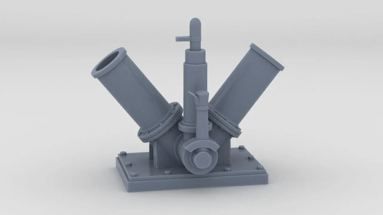 1/96 IJN Y-Gun Unloaded - distefan 3d print