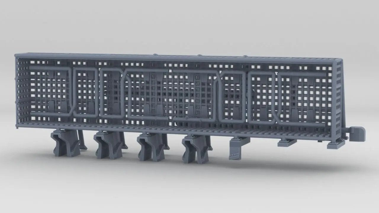 1/961/96 IJN Yamato 21 Air Search Radar Antenna L - distefan 3d print