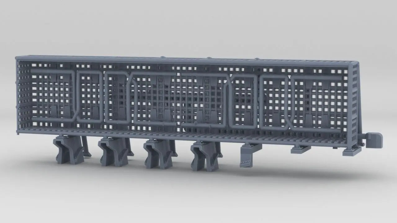 1/961/96 IJN Yamato 21 Air Search Radar Antenna L - distefan 3d print