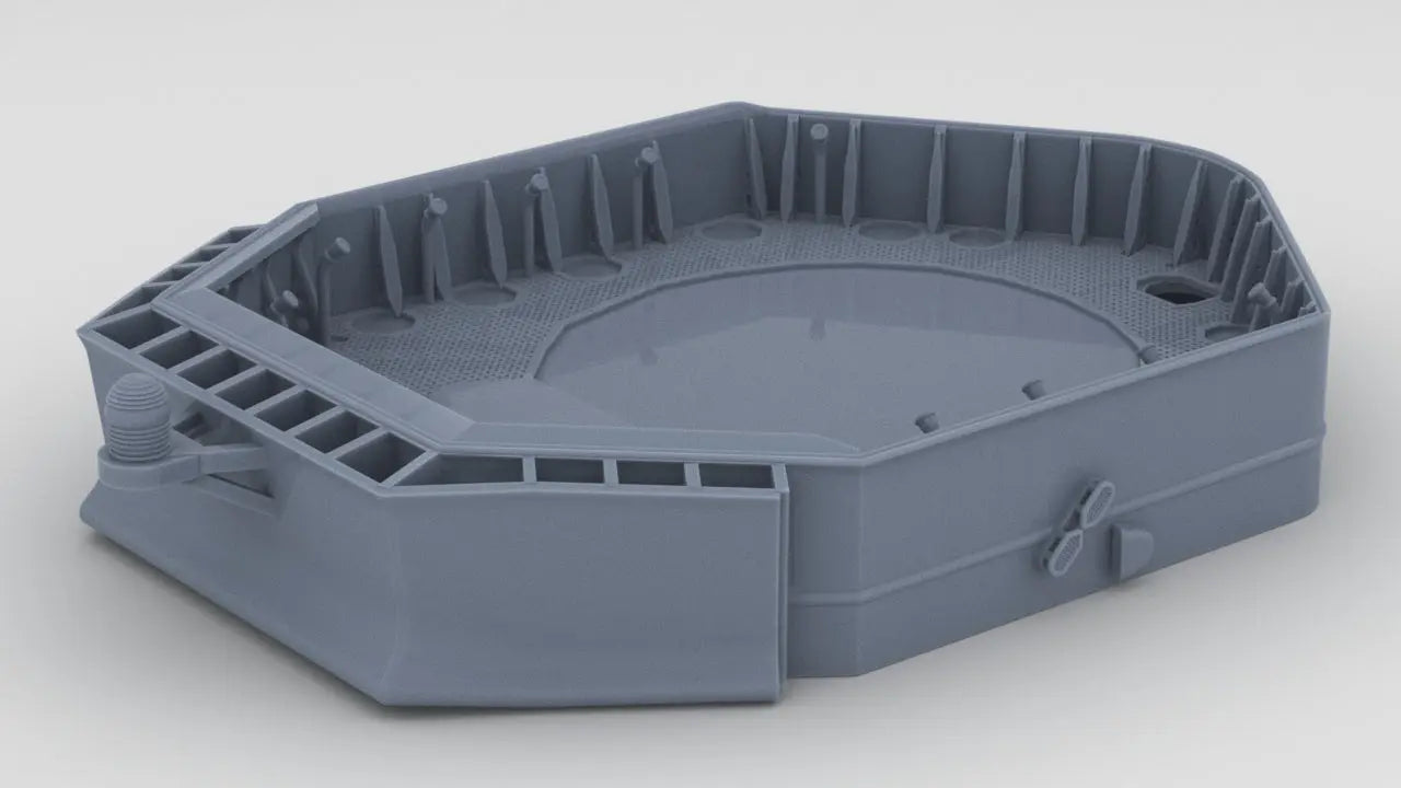 1/96 IJN Yamato Air Defence Command Station - distefan 3d print