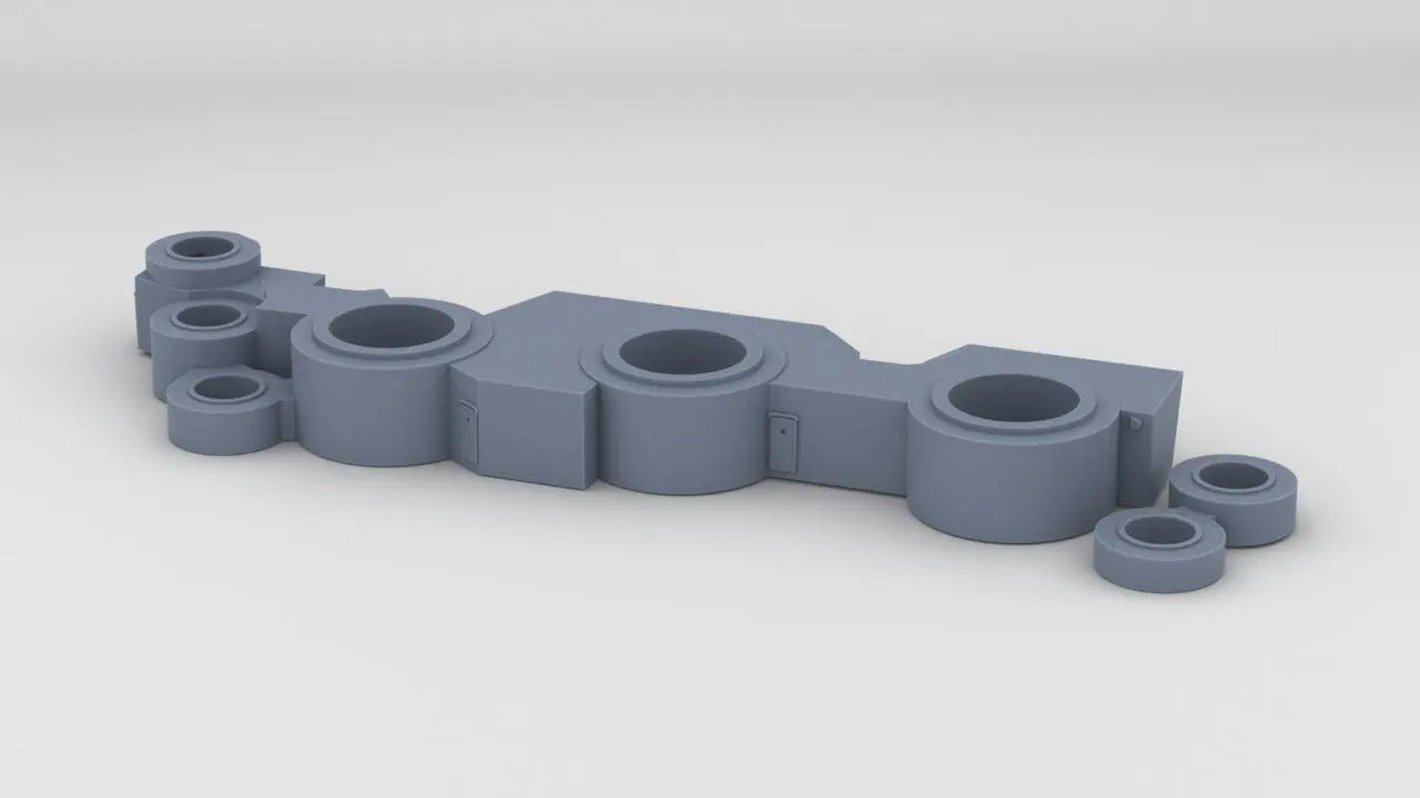 1/96 IJN Yamato Deck 1 Starboard - distefan 3d print