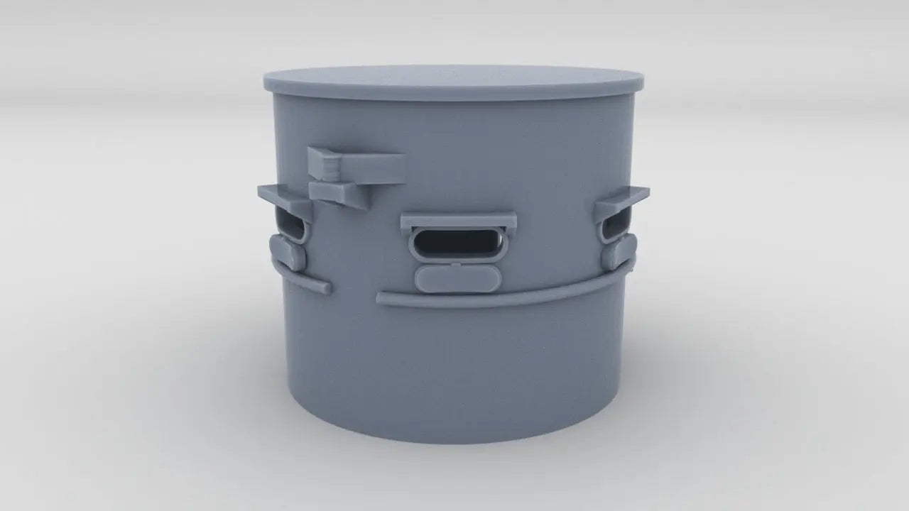 1/96 USN Base for Mk.37 (Early) Director Resin3Dinteractive