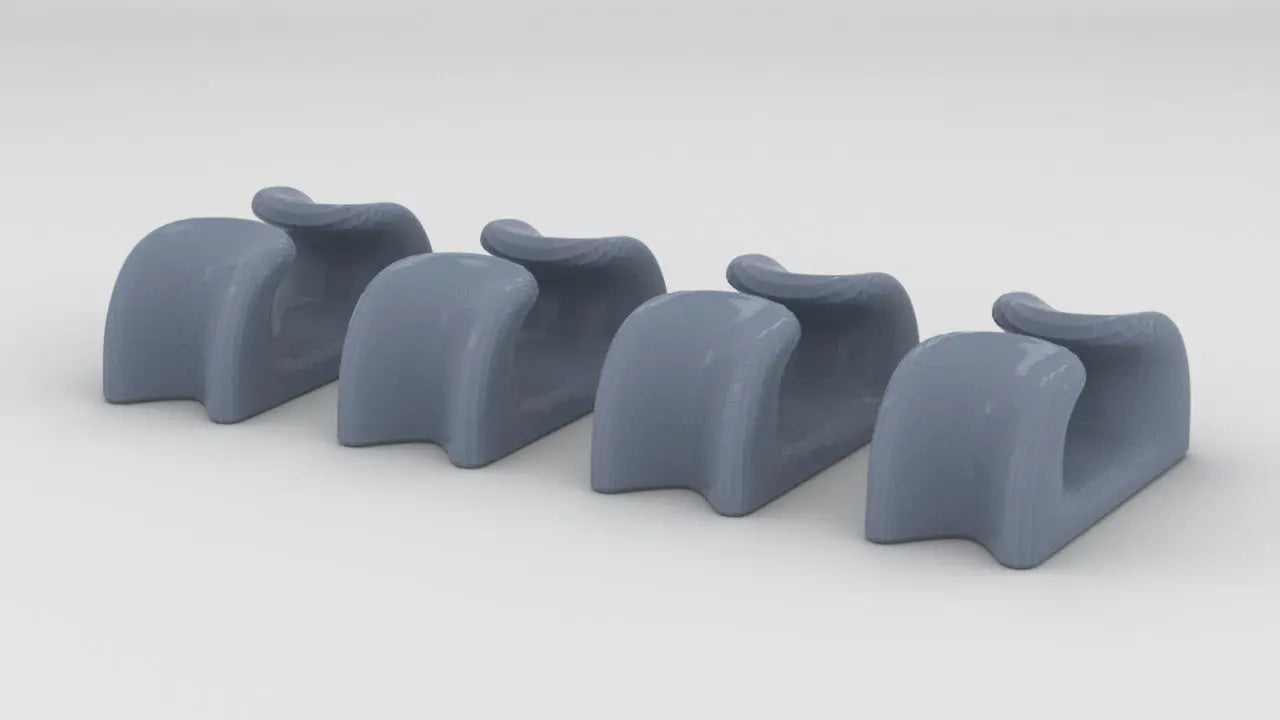 1/96 USN Bow Chocks Set (4pcs) Resin3Dinteractive