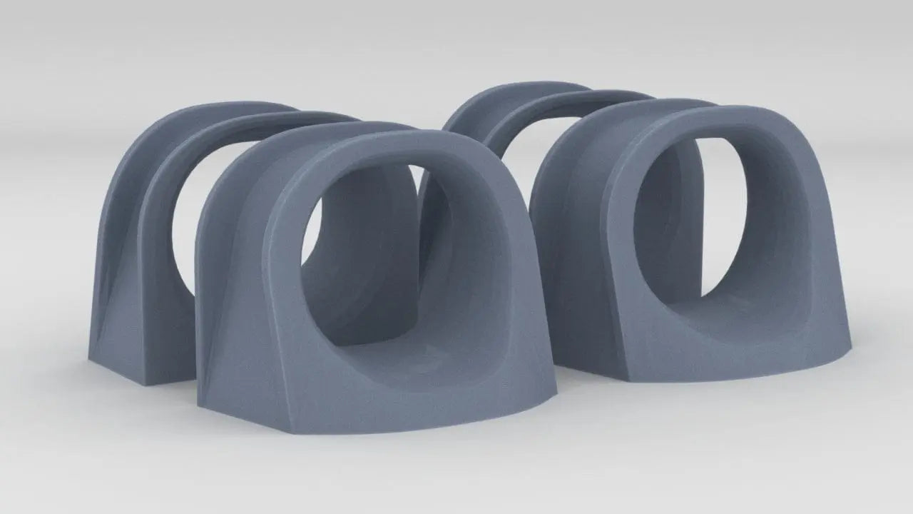 1/96 USN Fairlead Towing Chock Set (4pcs) - distefan 3d print