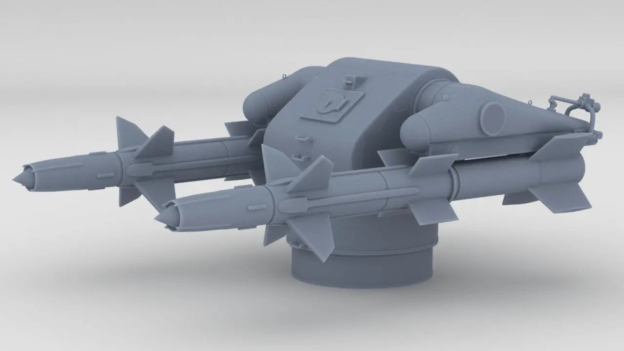 1/96 USN Mk12 Guided Missile Launching System (GMLS) Resin3Dinteractive