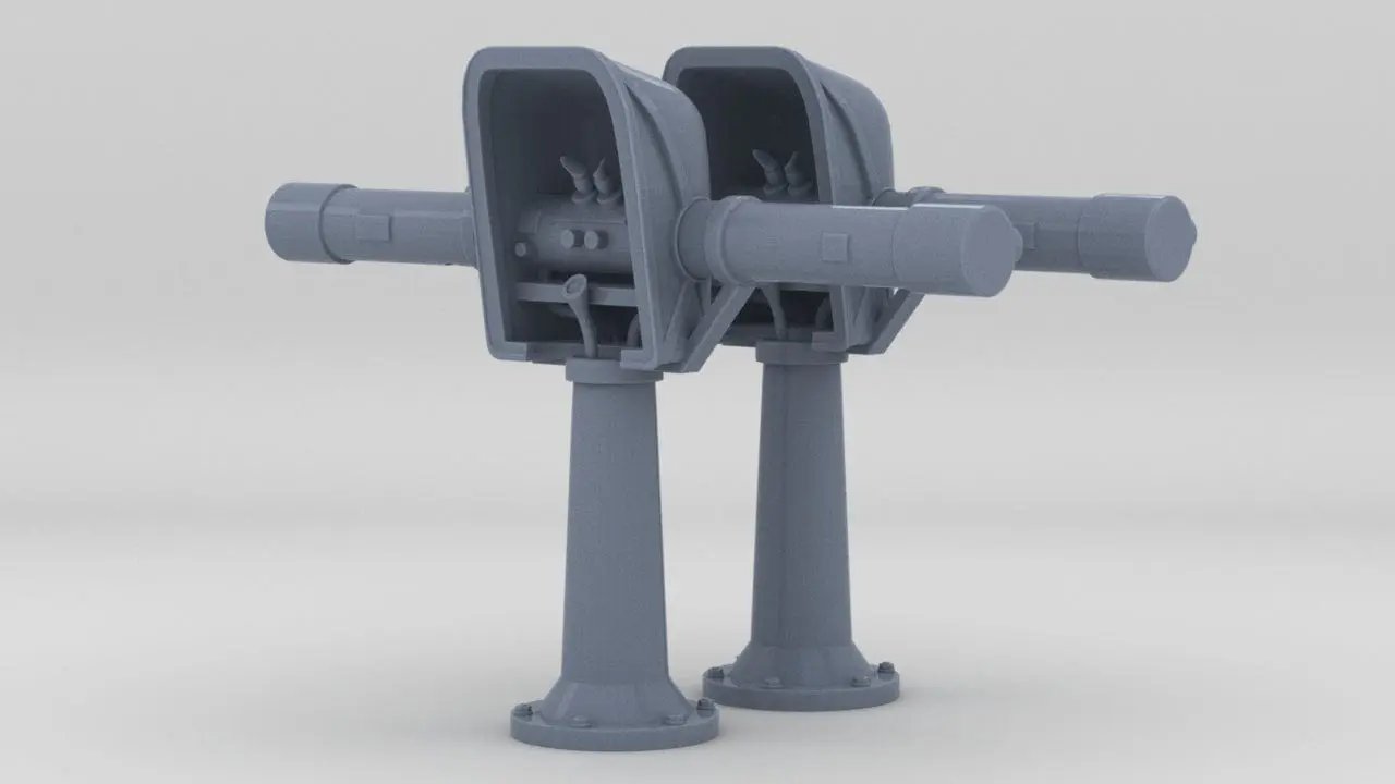 1/96 USN Rangefinder 2m Set (2pcs) - distefan 3d print