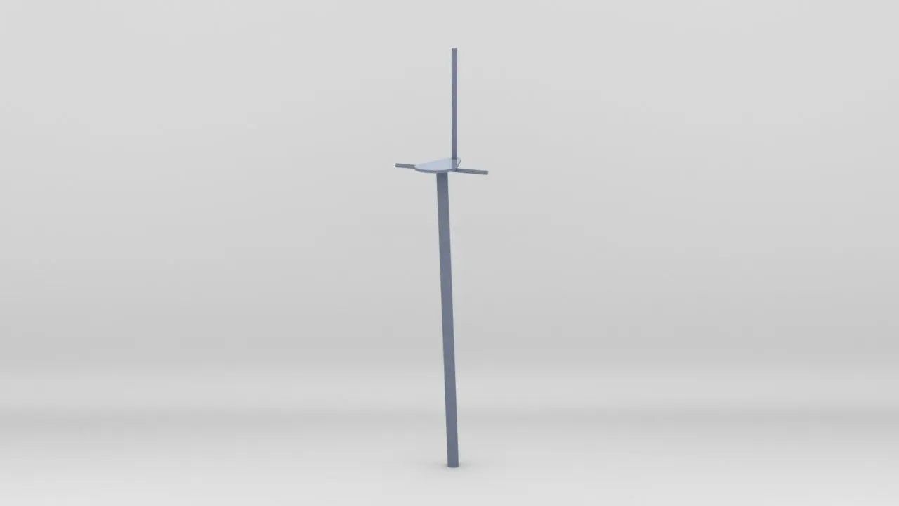 1/96 USS Baltimore (CA-68) Aft Mast - distefan 3d print