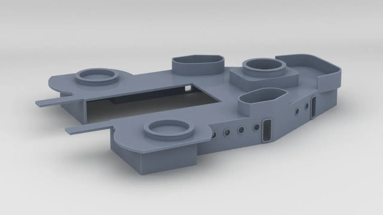 1/96 USS Baltimore (CA-68) Forward Deck 1 - distefan 3d print