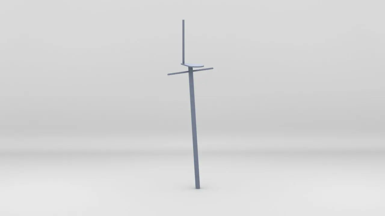 1/96 USS Baltimore (CA-68) Forward Mast - distefan 3d print