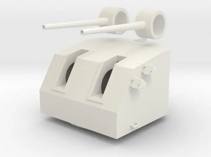 1/96 USS Baltimore dual 5 in/38 cal aa gun - distefan 3d print