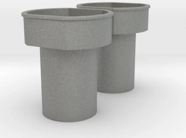 1/96 USS Baltimore forward main deck 20mm tubs - distefan 3d print