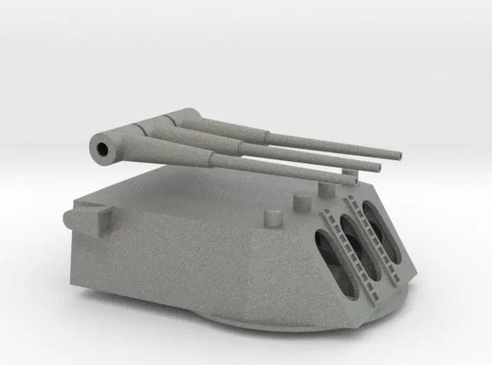 1/96 USS Baltimore triple 8 in /55 cal turret - distefan 3d print