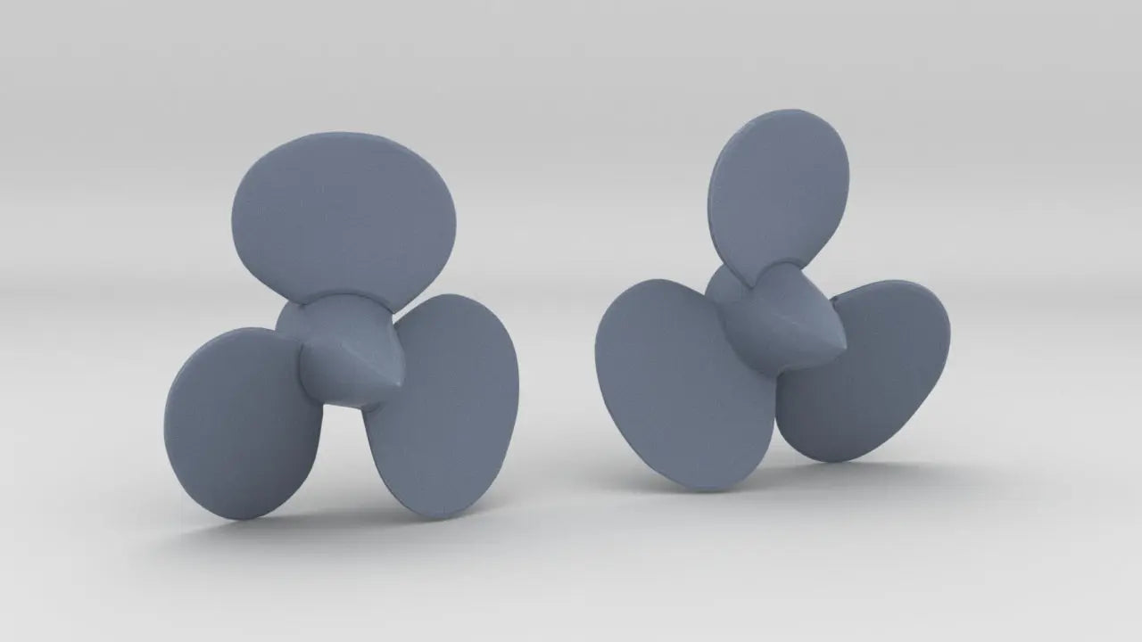 1/96 USS Birmingham (CL-2) Propeller Set (2pcs) - distefan 3d print