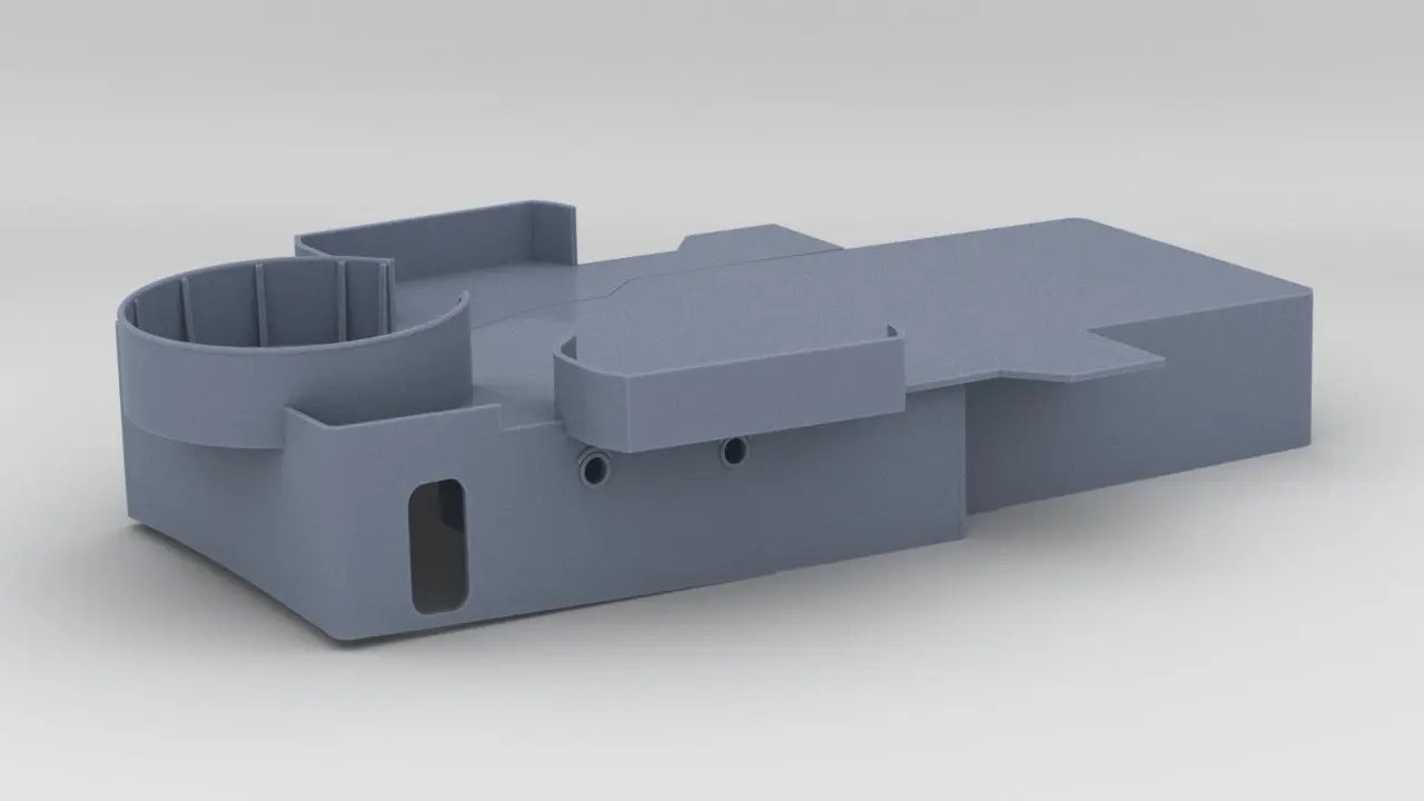 1/96 USS Cecil J. Doyle Forward Deck 1 - distefan 3d print