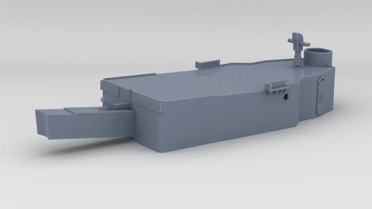 1/96 USS Cecil J. Doyle Forward Deck 2 - distefan 3d print