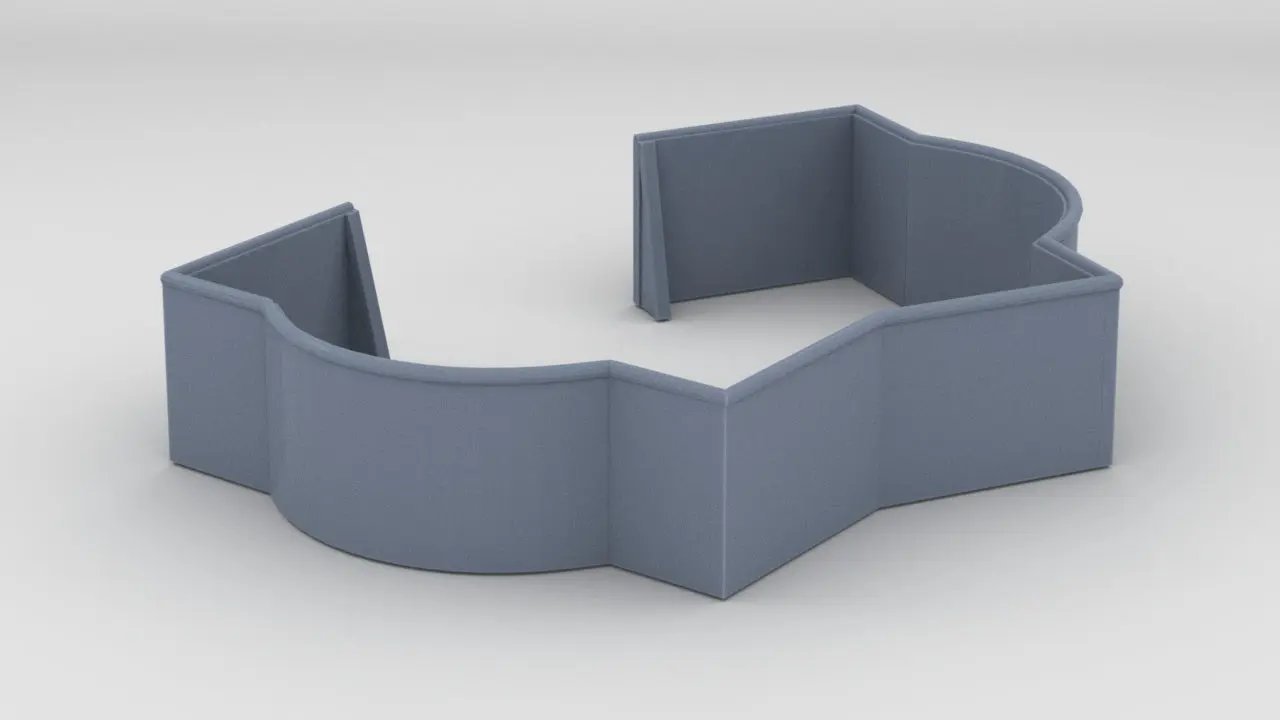 1/96 USS Cecil J. Doyle Stern 20mm Enclosure - distefan 3d print