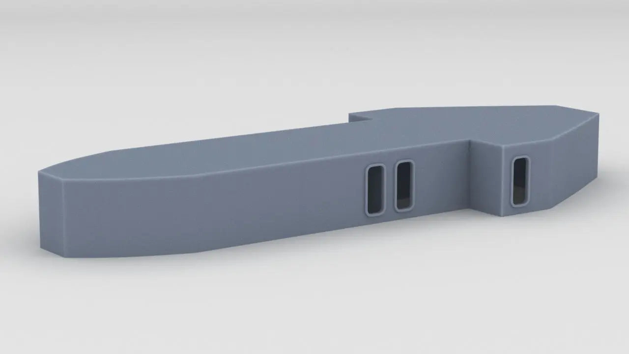 1/96 USS Cleveland (CL-55) Aft Deck 2 Protosoon