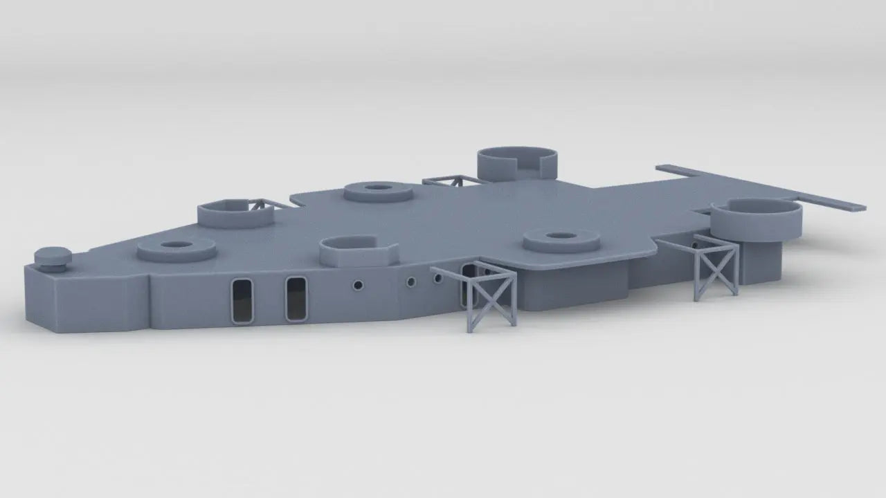 1/96 USS Cleveland (CL-55) Forward Deck 1 Protosoon