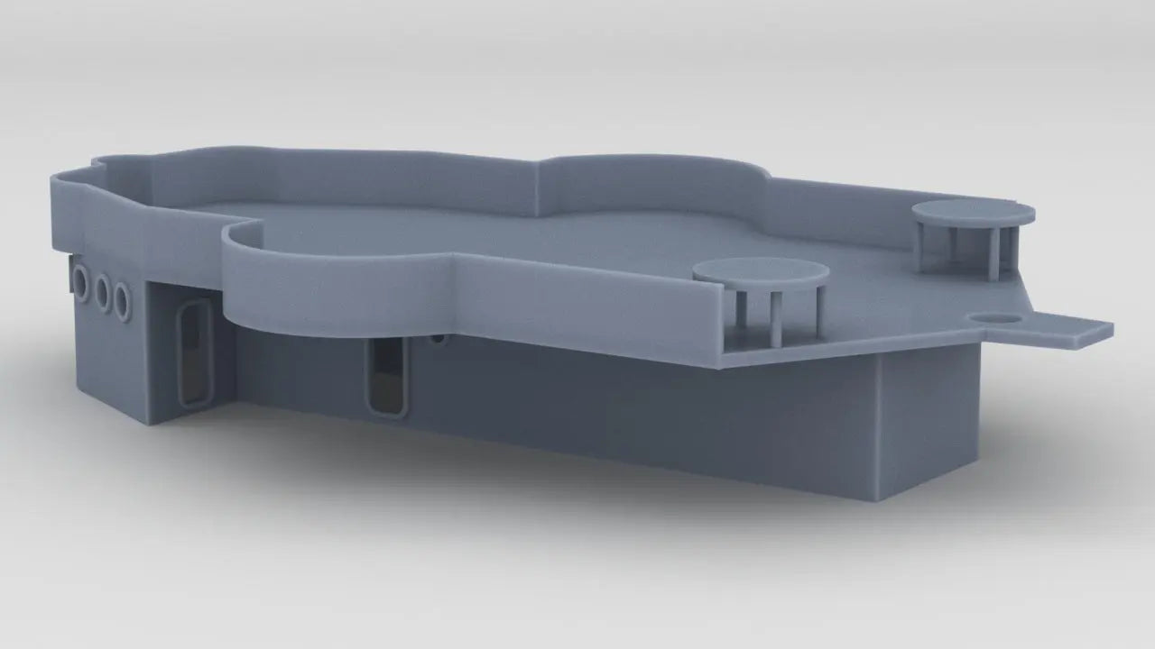 1/96 USS Cleveland (CL-55) Forward Deck 4 Protosoon