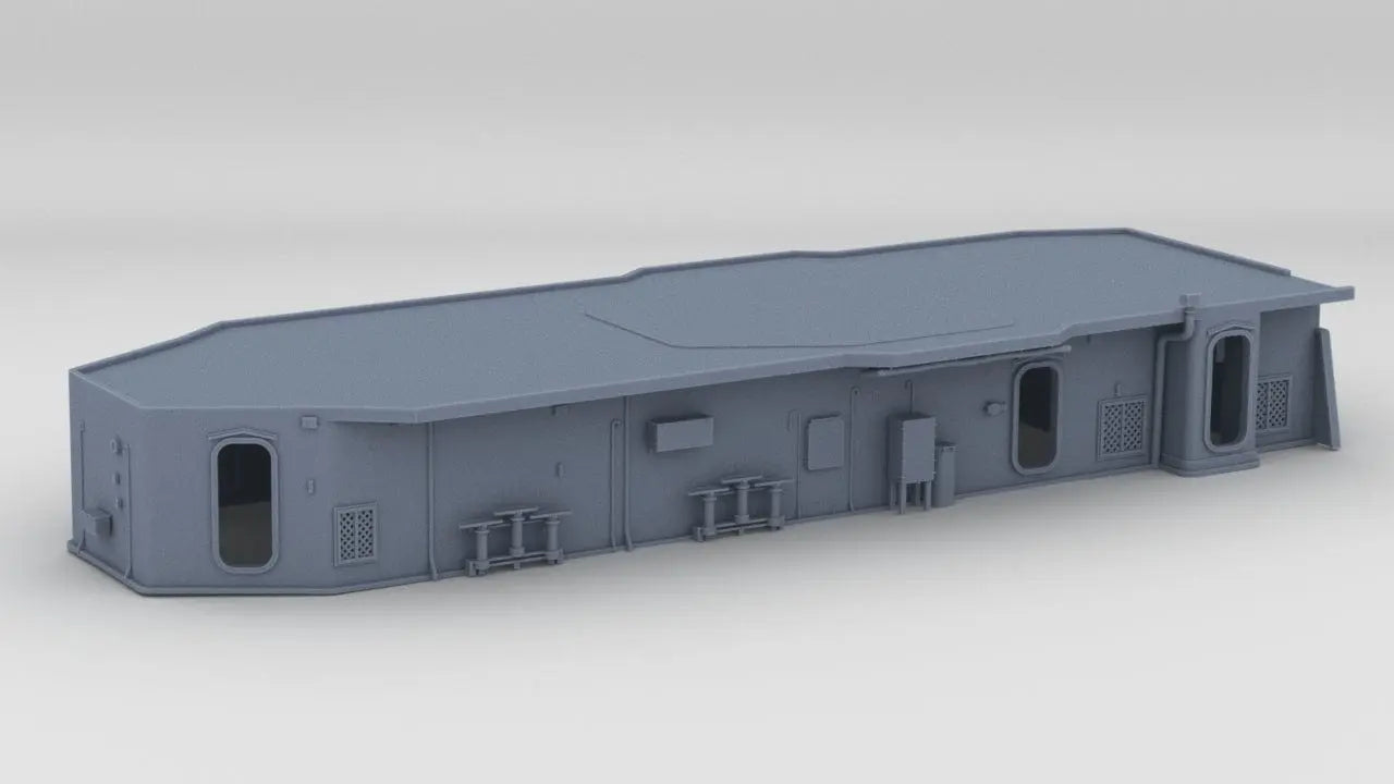 1/96 USS Fletcher Structure Aft Deck 1 - distefan 3d print
