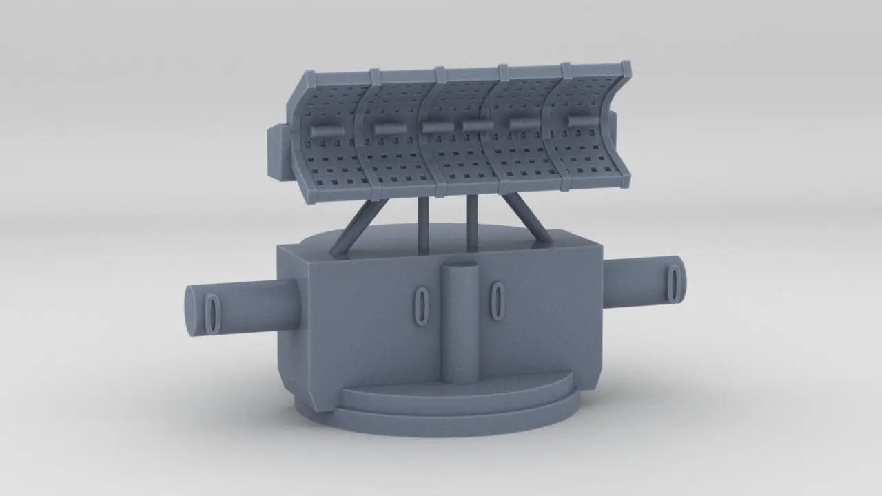 1/96 USS Helena (CL-50) Rangefinder 1 - distefan 3d print