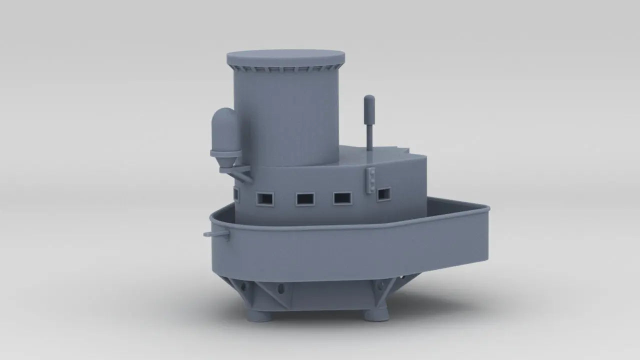 1/96 USS Indianapolis (CA-35) Forward Deck 5 - distefan 3d print