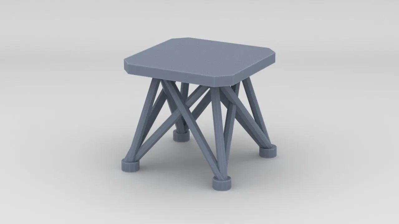 1/96 USS Oliver Hazard Perry STIR Radar Platform - distefan 3d print